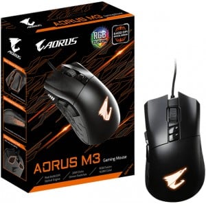 Gigabyte Aorus M3 Optical Gaming Mouse - Black