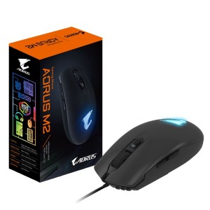Gigabyte - Aorus M2 Real 6200 DPI Optical Gaming Mouse - Black