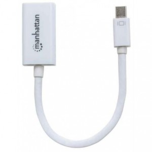 Manhattan Passive Mini DisplayPort to HDMI Adapter - White