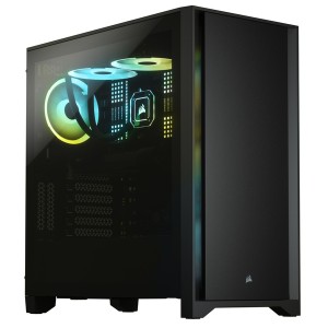 Corsair 4000D Tempered Glass Mid-Tower ATX Case - Black