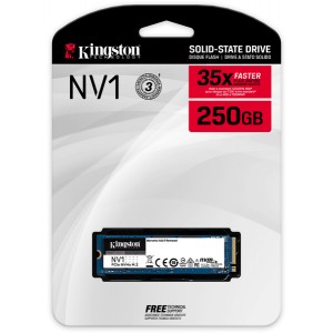 Kingston Technology - 250GB NV1 NVMe M.2 PCIe SSD