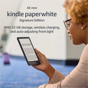 🔥2023 KINDLE PAPERWHITE 16GB 11thGen Adjustable WarmLight WIFI 6.8  Green/Denim