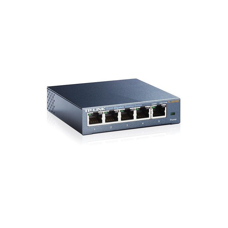 TP-Link TL-SG105 5-Port 10/100/1000 Mbps Unmanaged Desktop Switch