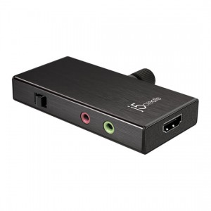 J5create JVA02 Live Capture Adapter HDMI to USB-C with Power Delivery