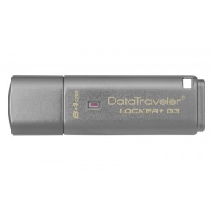 Kingston DT Locker+ 64GB DataTraveler G3 with ADS USB Flash Drive