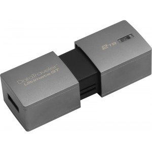 Kingston Technology - DataTraveler Ultimate GT 2TB USB 3.0 (3.1 Gen 1) Type-A Flash Drive - Silver