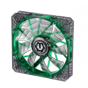 BitFenix Spectre Pro LED Transparent with Green LED 140mm Fan