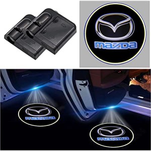 Car Door Welcome Light Logo Projector-Mazda (Set of 2) - GeeWiz