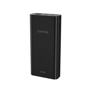 Canyon PB-2001 20000mAh Li-poly Battery Power Bank -Black