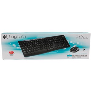 Logitech MK270 Wireless Keyboard and Mouse Combo Desktop