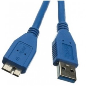 Zatech High Speed USB Type A Male to Micro USB Type B 10 Pin Male Cable