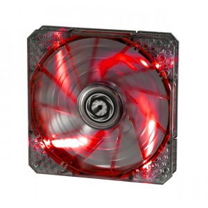 BitFenix Spectre Pro LED All White with Red LED Fan -140mm
