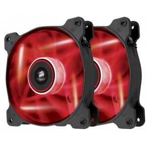 Corsair SP120 LED - Red - x2 - Twin Pack - 120x120x25mm