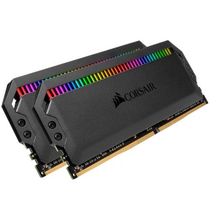 Corsair - Dominator Platinum RGB 16GB (2 x 8GB) DDR4 DRAM 3600MHz C16 Memory Module Kit