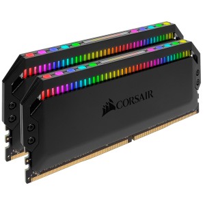 Corsair - Dominator Platinum RGB 16GB (8GB x 2 kit) DDR4-3466 CL16 1.35v - 288pin Memory Module