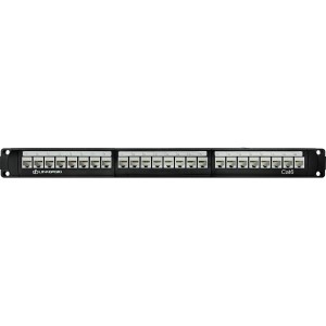 Linkbasic 24 Port Cat6 Rack Mount Patch Panel, Open Box, Great Condition