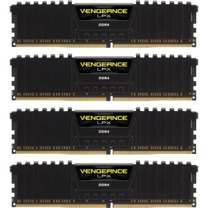 Corsair Vengeance LPX 32GB (8GB x 4 Kit) DDR4 2400MHz 1.2V 288-Pin Memory Module