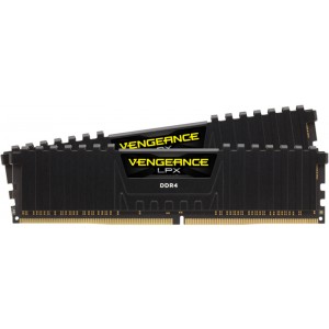Corsair - Vengeance LPX 64GB (2 x 32GB) DDR4 DRAM 3600MHz C18 Memory Module Kit - Black
