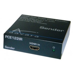 Aavara PCE122iR Sender - HDMI Over Coax w/ IR Pass Thru