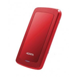 Adata HV300 2TB Slim Design External Hard Drive - Red