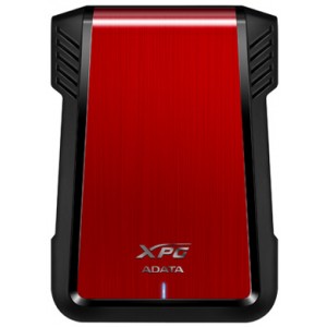 Adata EX500 2.5 inch SATA External HDD Enclosure - Black/Red