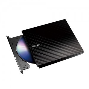 Asus Lite External Slim USB 2.0 DVD Writer - Black