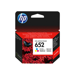 HP F6V24AE 652 Tri-color Original Ink Advantage Cartridge