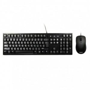 Port Design Combo Wired Mouse + Keybaord - Black