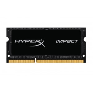 Kingston Technology - HyperX Impact 8GB DDR3-1600 Memory Module - Black