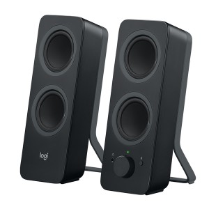 Logitech - Z207 2.0 Stereo Computer Speakers with Bluetooth (PC)