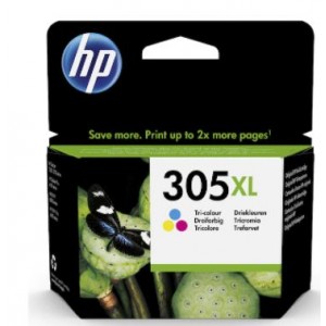 HP 3YM63AE 305XL High Yield Tri-color Original Ink Cartridge