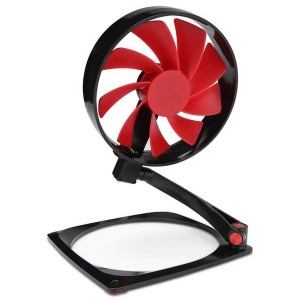 Inwin Mars with Red Fin - Multi-Function Case Fan - 120mm