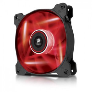 Corsair AF120 Quiet Edition High Airflow 120mm Fan with Red LED