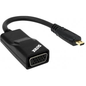 Sunix Micro-HDMI (HDMI-D Type) to VGA Adapter