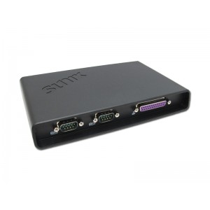 Sunix DPKM21H00 DevicePort Dock Mode Ethernet Enabled RS-232 &amp; Printer Port Replicator