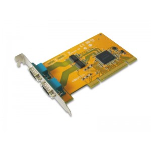 Sunix ser5037D 2-port RS-232 Universal PCI Serial Remap Board