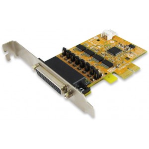 Sunix ser6456PH 4-port RS-232 High Speed PCI Express Board with Power Output