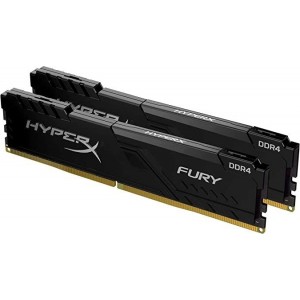 Kingston Technology - HyperX Fury HX434C17FB4K2/32 32GB (16GB x 2 Kit) DDR4-3466 CL17 1.35v - 288pin Memory Module