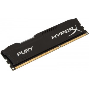 Kingston HyperX Fury Series Memory Module - 8GB DDR3-1600MHz - Black