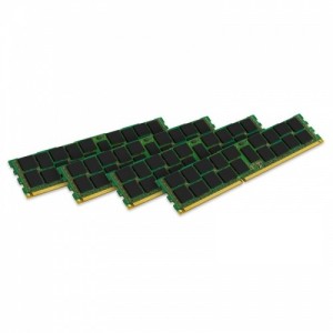 Kingston Technology KVR18R13S4K4/32 32GB (8GB x 4 kit) DDR3-1866- CL13- 1.5v - 240pin Memory