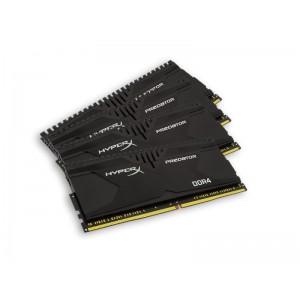 Kingston HyperX Predator 16GB DDR4-3000Mhz Memory - CL15 XMP (Kit of 4)