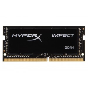 Kingston Technology HX426S15iB2/16 DDR4 Notebook SO-DIMM HyperX Impact Black 2666 (pc4-21330) 16GB single rank x8 CL15 - 260pin 1.2V Memory Module