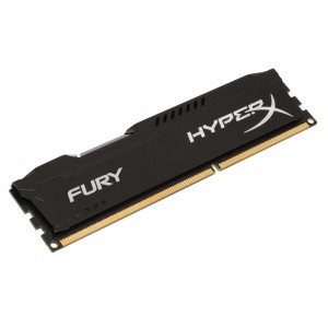Kingston HyperX Fury Series Memory - 4GB DDR3-1600MHz - Black