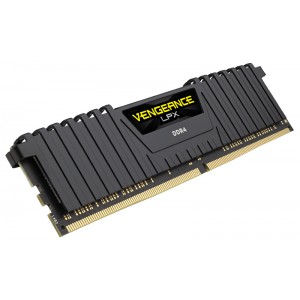Corsair CMK4GX4M1A2400C14 Vengeance LPX 4GB DDR4 2400MHz C14 Memory - Black