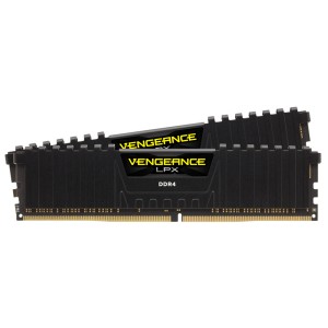 Corsair Vengeance LPX With Black Low-Profile Heatsink 64GB DDR4-2400 CL16 288pin Memory (kit of 2)
