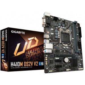Gigabyte H410M DS2V V2 All-in-One LGA 1200 Intel Ultra Durable Motherboard