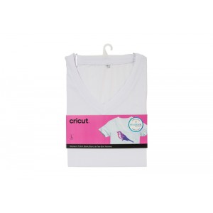 Cricut 2007908 Infusible Ink Women's White T-Shirt (L)