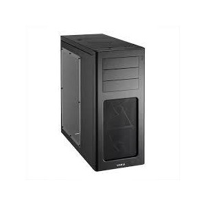 Lian Li PC-7HWX Midi Tower ATX Chassis - Black with Windowed Side Panel