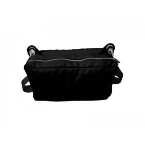Vax Ramblas Messenger Saddlebag - Black PVC/ Microfiber - up to 20" Notebook Bag