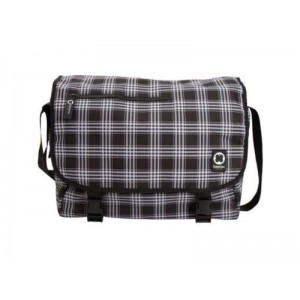 Vax Barcelona Basic Messenger Bag for 11" Notebook - Black Square